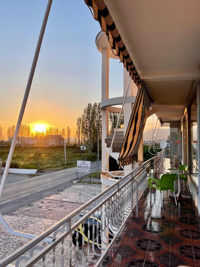Hotel Nicola Lezhë Exteriör bild